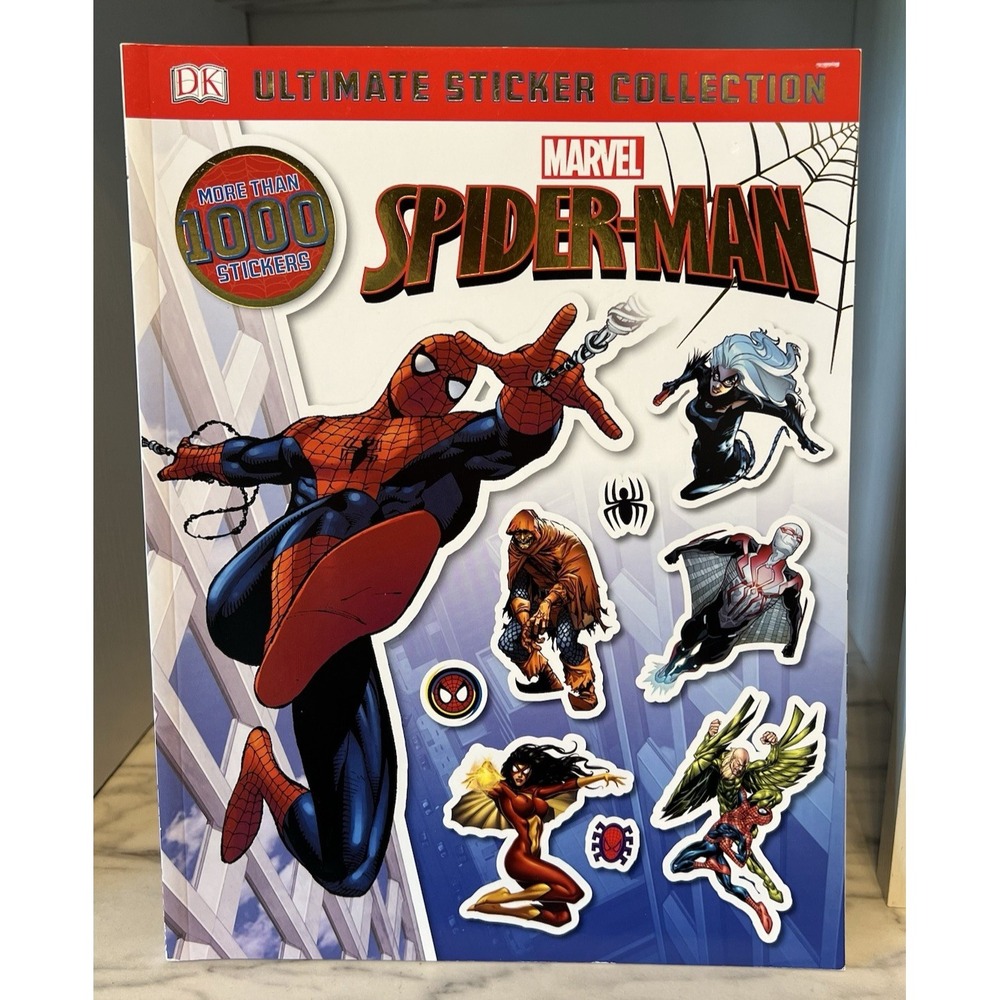 Spider-Man Marvel Ultimate Sticker Collection DK Publishing 1000 Stickers 2017